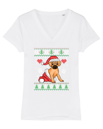 de Craciun cu caini - Puggle White