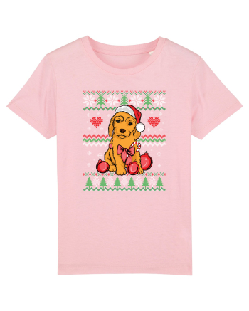 de Craciun cu caini - Spaniel Cotton Pink