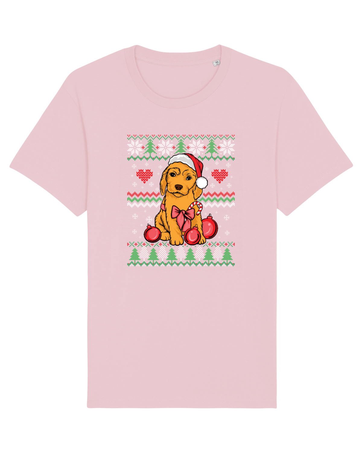 Tricou mânecă scurtă Unisex Rocker Cotton Pink