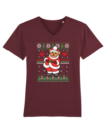 de Craciun cu caini - Yorkshire terrier Burgundy
