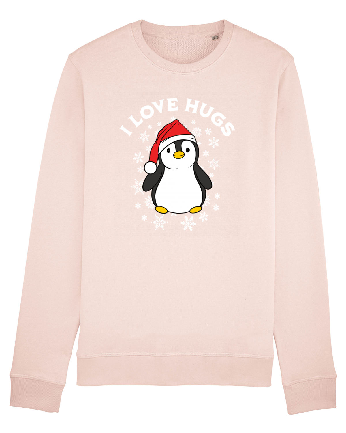 Bluză mânecă lungă Unisex Rise Candy Pink