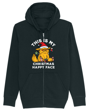 This is my Christmas happy face  Black