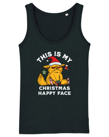 This is my Christmas happy face  Black