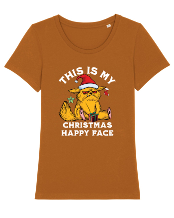 This is my Christmas happy face  Roasted Orange