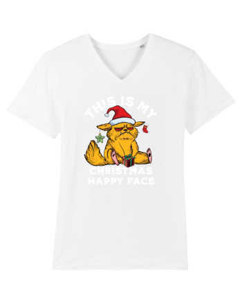 This is my Christmas happy face  White