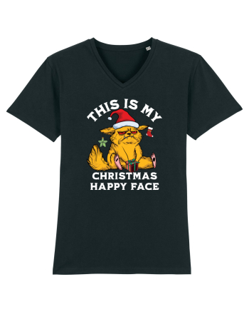 This is my Christmas happy face  Black