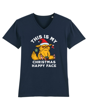 This is my Christmas happy face  French Navy