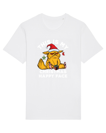 This is my Christmas happy face  White