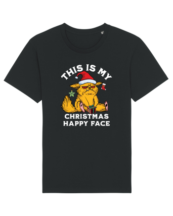 This is my Christmas happy face  Black