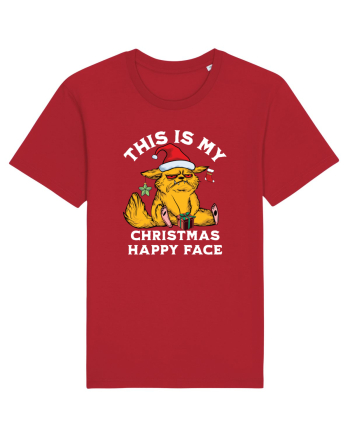This is my Christmas happy face  Red
