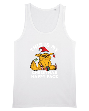 This is my Christmas happy face  White