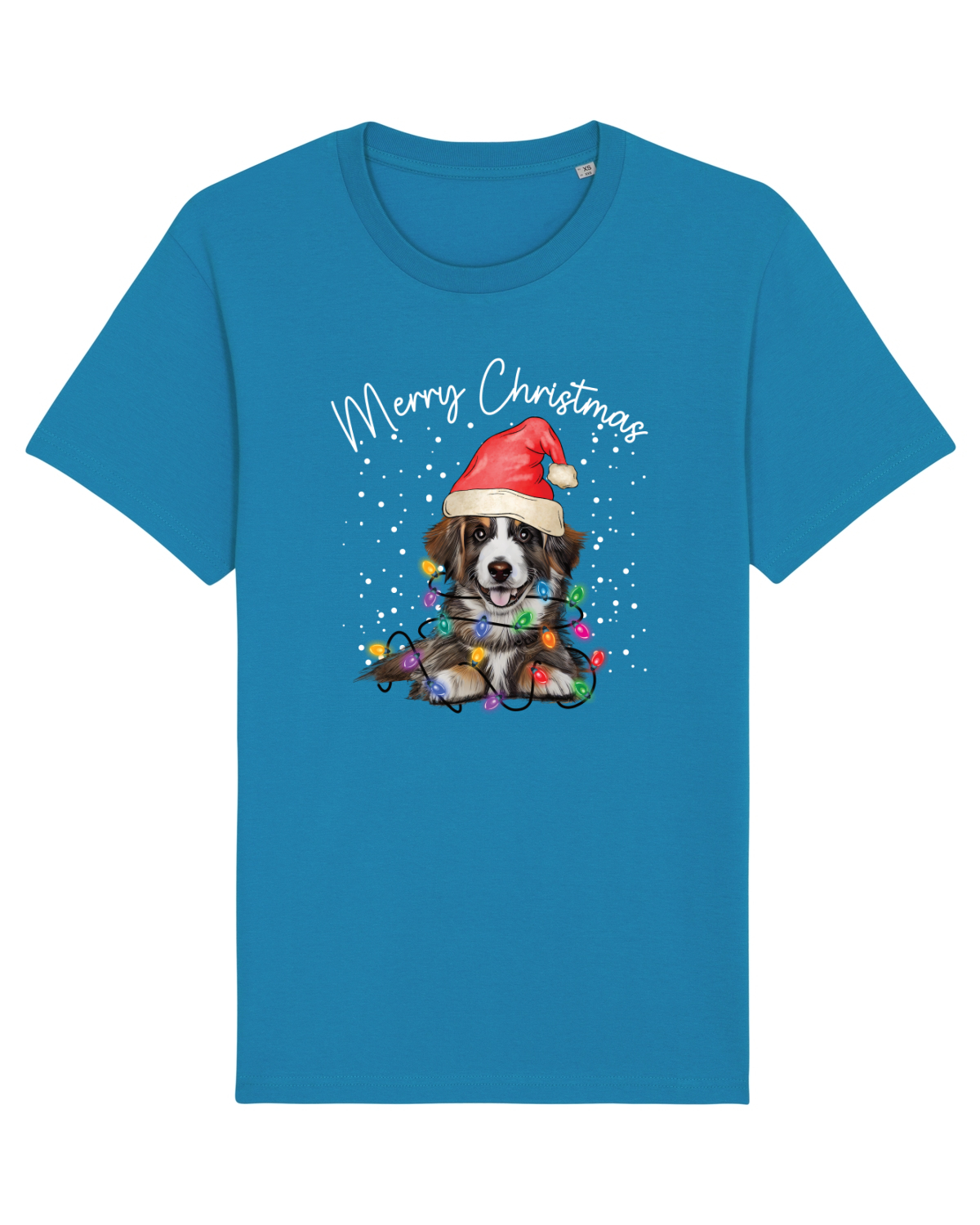 Tricou mânecă scurtă Unisex Rocker Azur