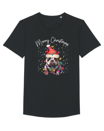 de Craciun cu luminite - Bulldog Black