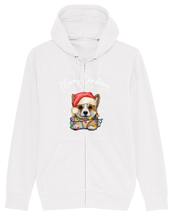 de Craciun cu luminite - Corgi White