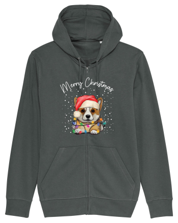 de Craciun cu luminite - Corgi Anthracite
