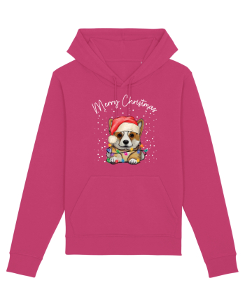 de Craciun cu luminite - Corgi Raspberry
