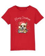 de Craciun cu luminite - Corgi Tricou mânecă scurtă  Copii Mini Creator