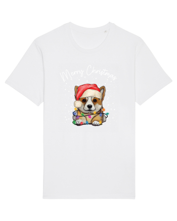 de Craciun cu luminite - Corgi White