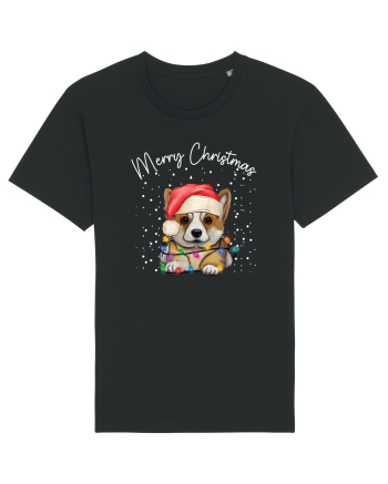 de Craciun cu luminite - Corgi Black