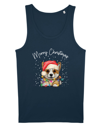 de Craciun cu luminite - Corgi Navy
