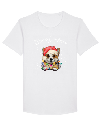 de Craciun cu luminite - Corgi White