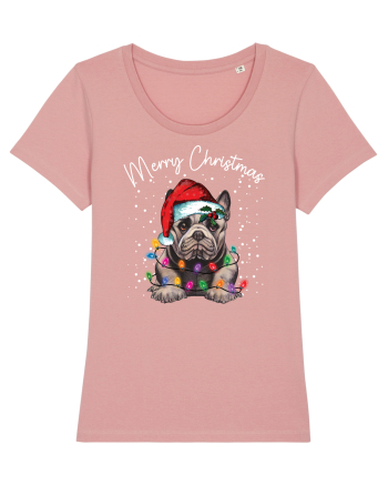 de Craciun cu luminite - English Bulldog Canyon Pink