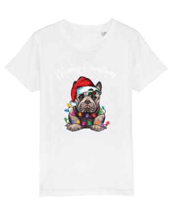 de Craciun cu luminite - English Bulldog White