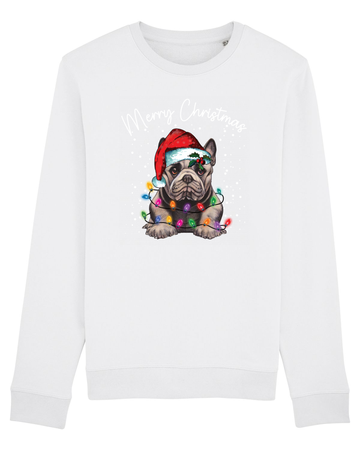 Bluză mânecă lungă Unisex Rise White