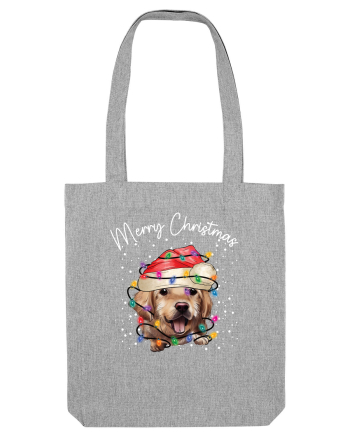 de Craciun cu luminite - Golden Retriever Heather Grey