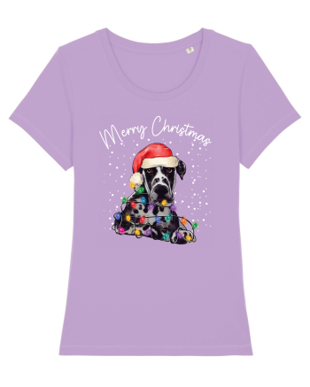 de Craciun cu luminite - Great Dane Lavender Dawn