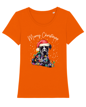 de Craciun cu luminite - Great Dane Bright Orange