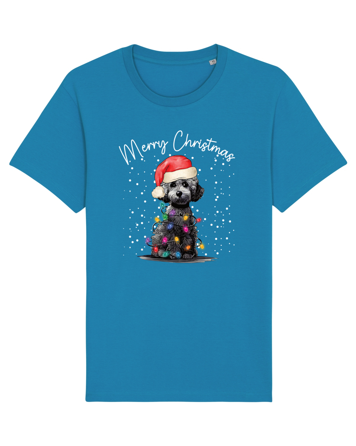 Tricou mânecă scurtă Unisex Rocker Azur