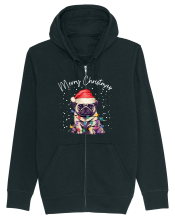 de Craciun cu luminite - Pug Black