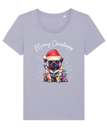 de Craciun cu luminite - Pug Lavender