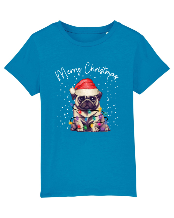 de Craciun cu luminite - Pug Azur