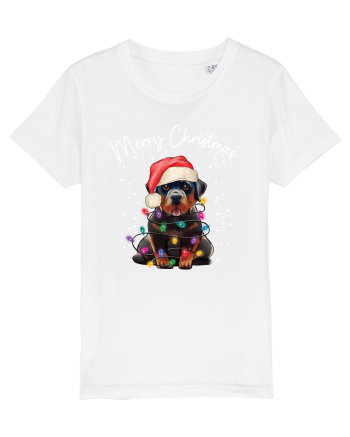 de Craciun cu luminite - Rottweiler White