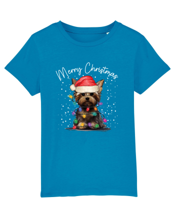 de Craciun cu luminite - Yorkshire Terrier Azur
