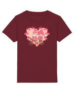 Cuplu de gnomi Tricou mânecă scurtă  Copii Mini Creator