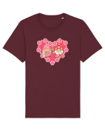 Cuplu de gnomi Tricou mânecă scurtă Unisex Rocker