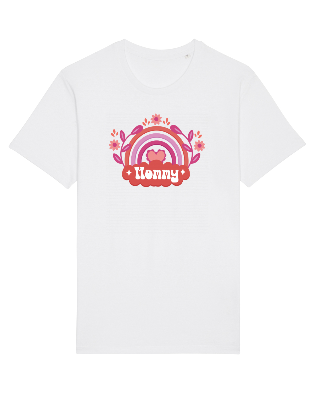 Tricou mânecă scurtă Unisex Rocker White