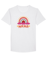 Mama Tricou mânecă scurtă guler larg Bărbat Skater