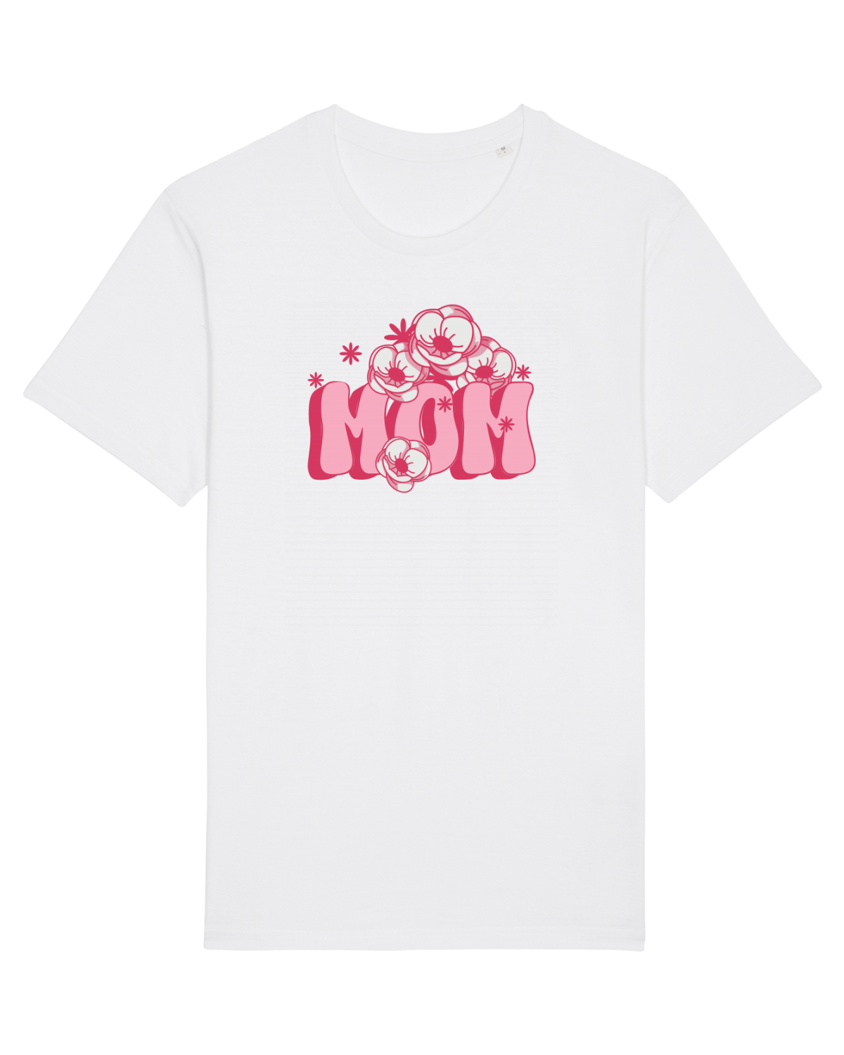 Tricou mânecă scurtă Unisex Rocker White