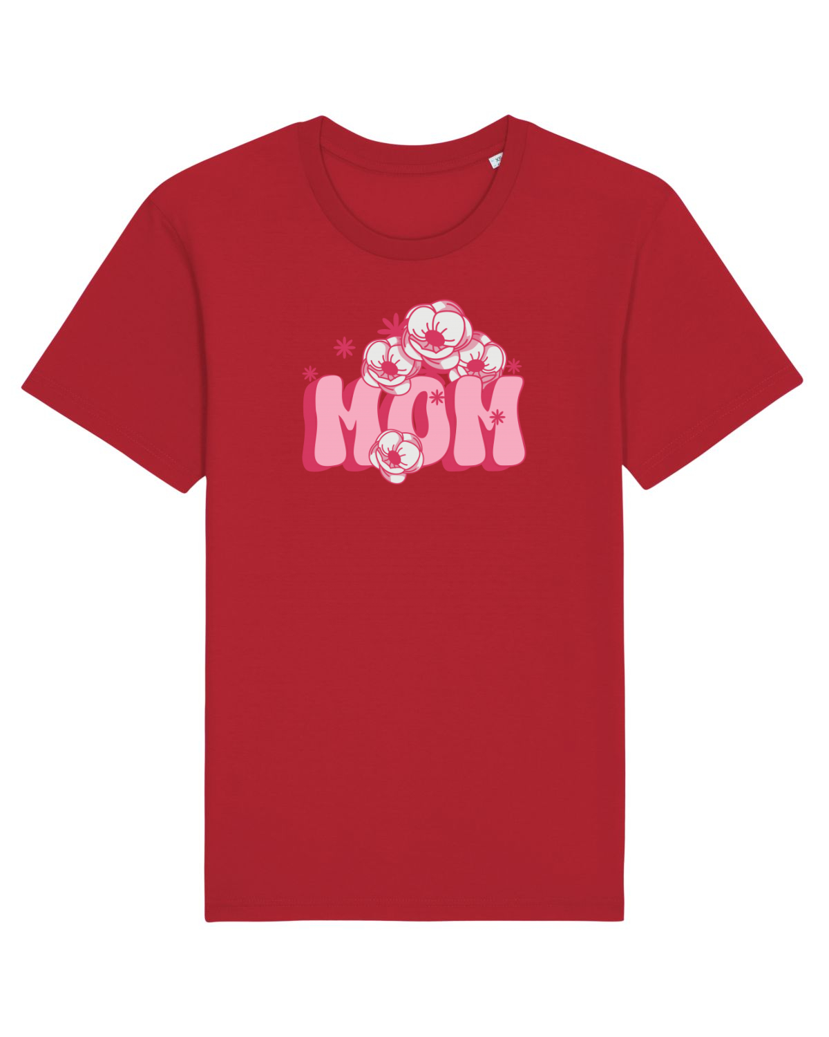 Tricou mânecă scurtă Unisex Rocker Red