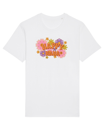 O mamă fericită retro White