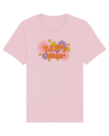O mamă fericită retro Cotton Pink