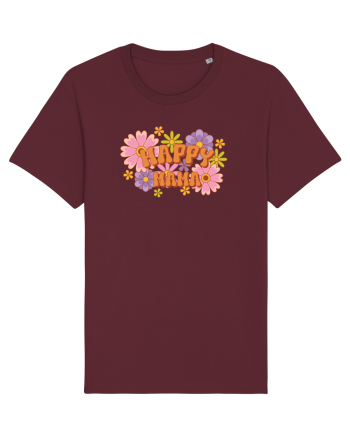 O mamă fericită retro Burgundy
