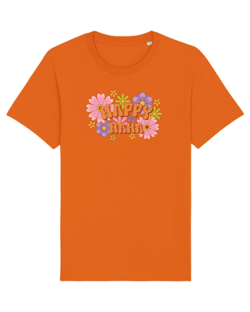 O mamă fericită retro Bright Orange