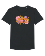 O mamă fericită retro Tricou mânecă scurtă guler larg Bărbat Skater