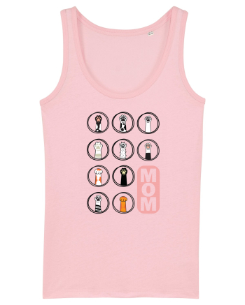Cat mom Cotton Pink
