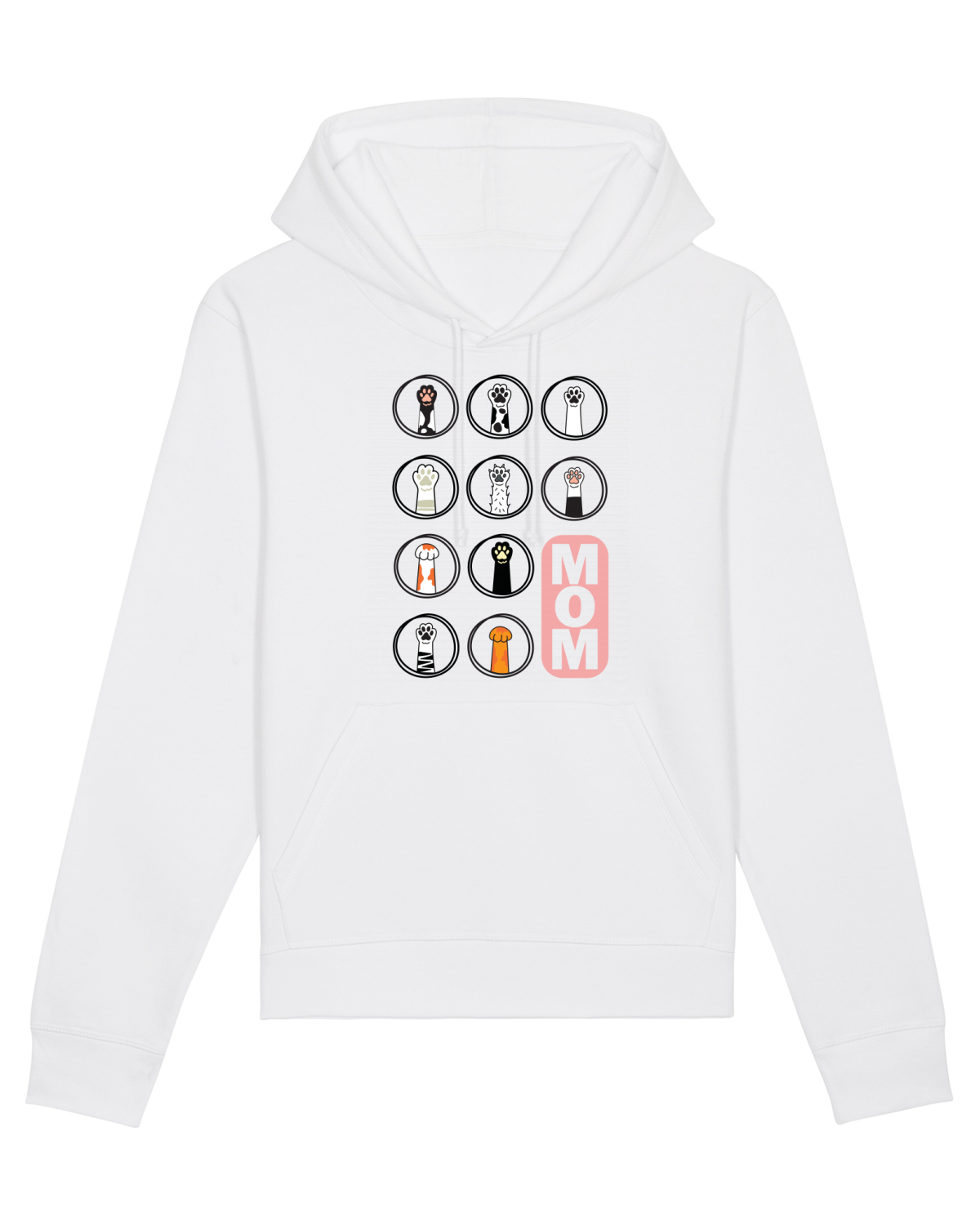 Hanorac Unisex Drummer White